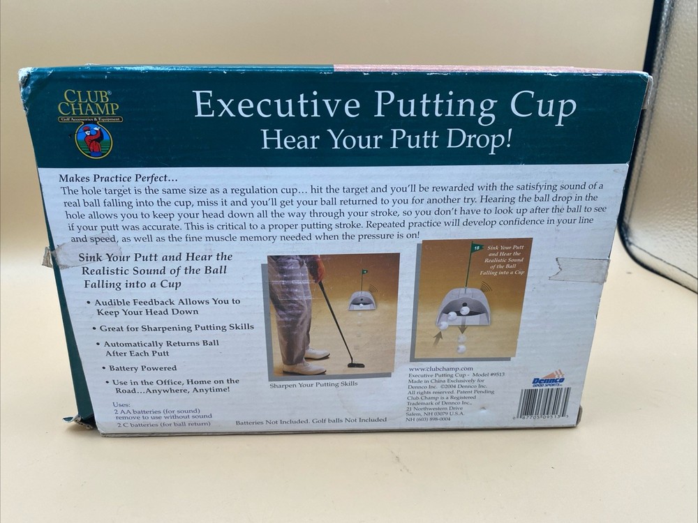 Club Champ Chip Executive Putting Cup