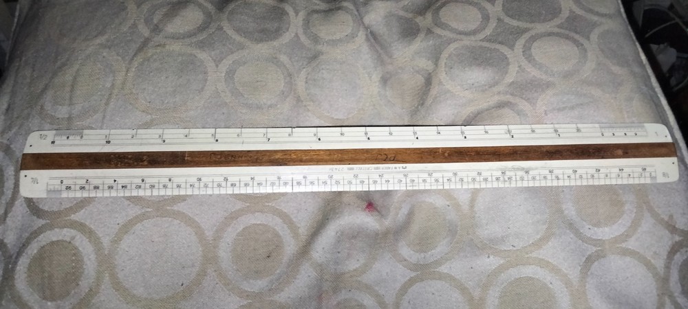 a w faber castell 2743c engineering ruler