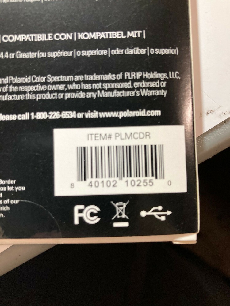 LOT OF 2 Polaroid OTG USB / Micro USB Multi-Function SD / MICRO SD Card Reader