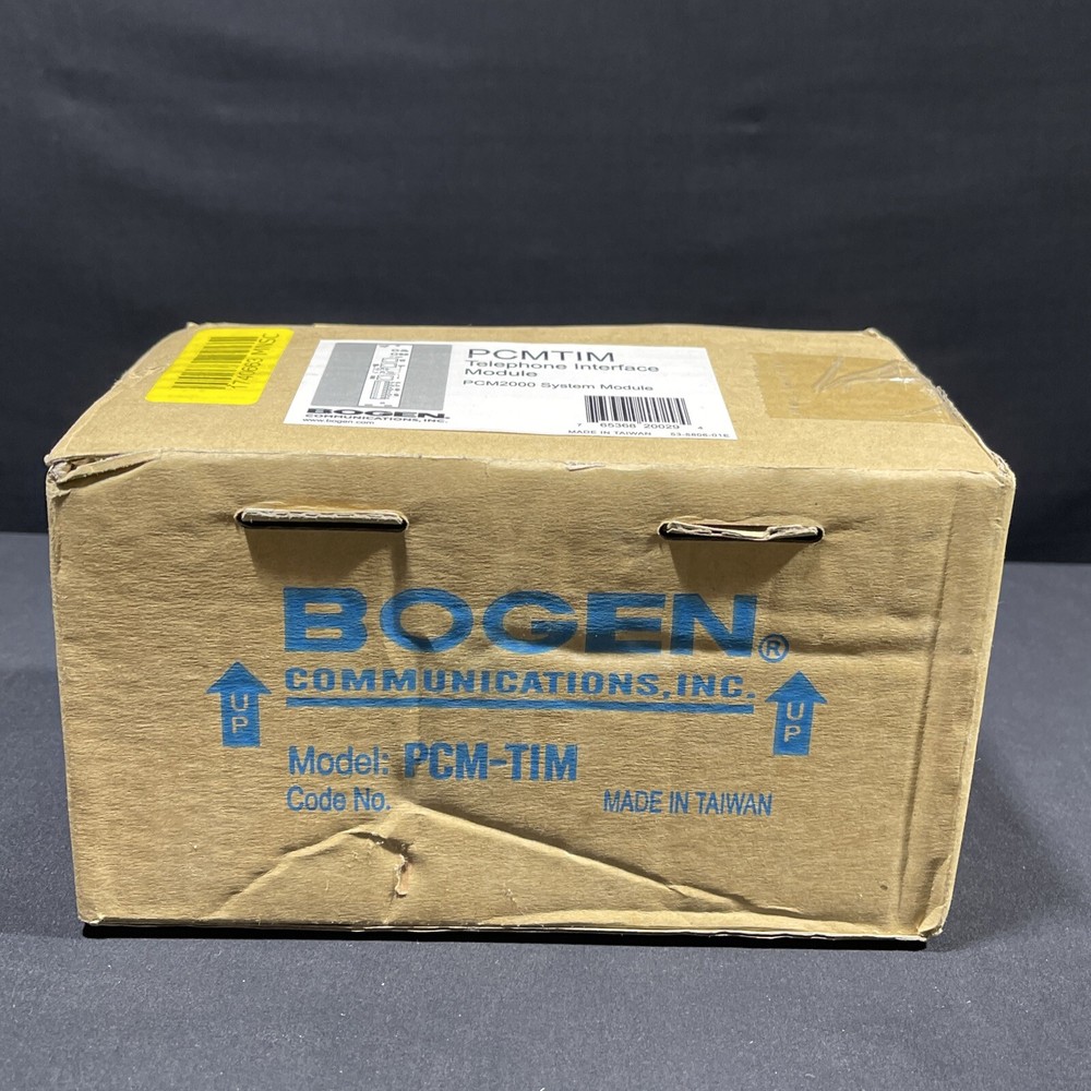 Bogen PCM-TIM Telephone Interface Module for PCM2000 System, TIM, PCM-TIM