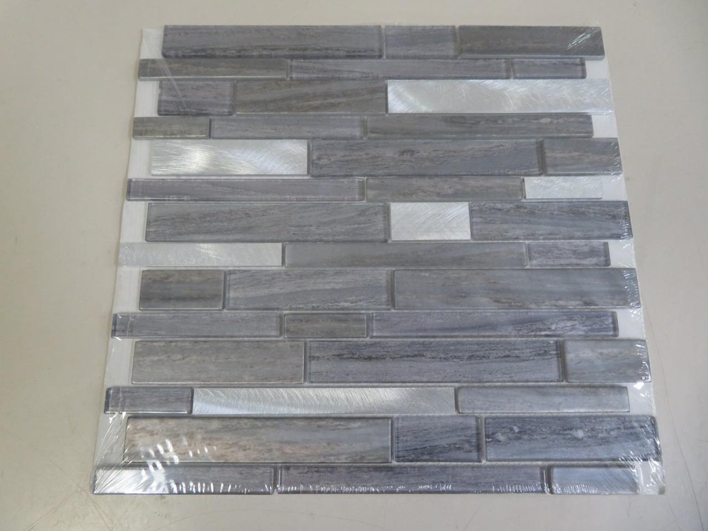 MSI Bimini Interlocking 12 in. x 12 in. Textured Glass Patterned Look Wall Tile