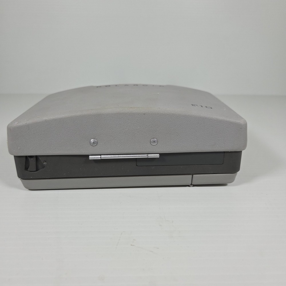 Vintage Polaroid Automatic 210 Land Camera with Model 268 Flash - Untested