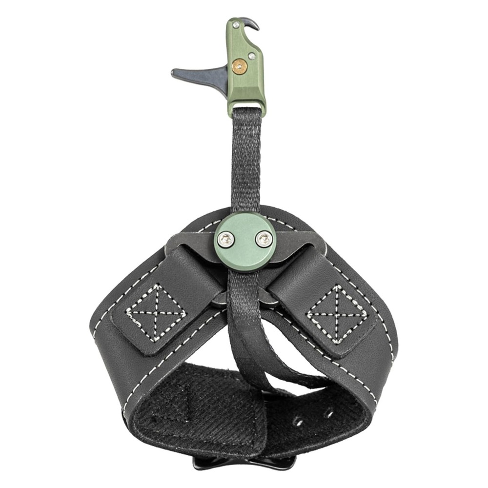Stan SoleX Index Finger Archery Bowhunting Release - Buckle Wrist Strap Open ...