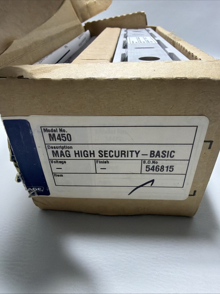 SCHLAGE M450 MAX SECURITY SINGLE MAG LOCK ELECTROMAGNETIC LOCK 1000 LBS