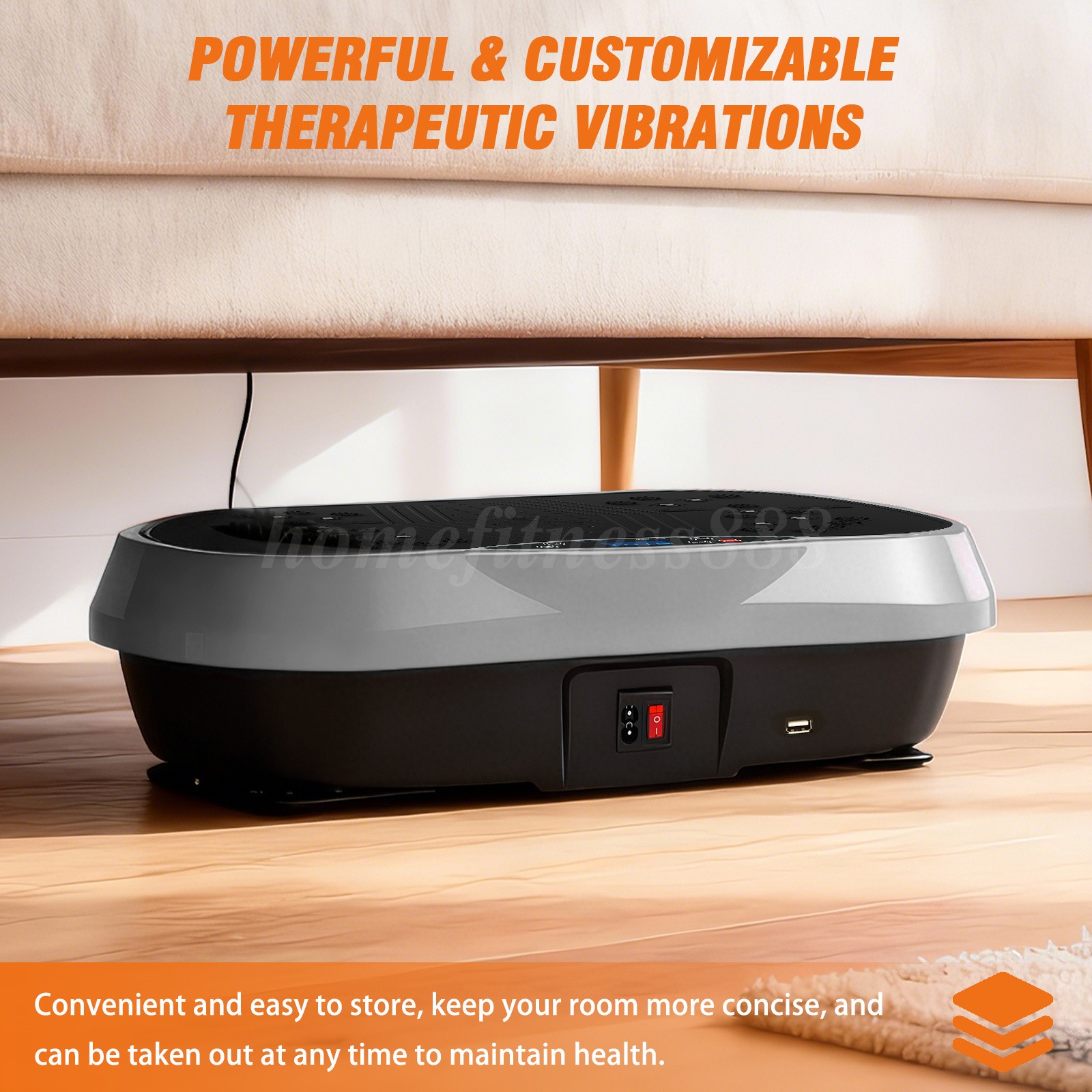 Vibration Plate Exercise Machine for Weight Loss & Lymphatic Drainage Fitness US