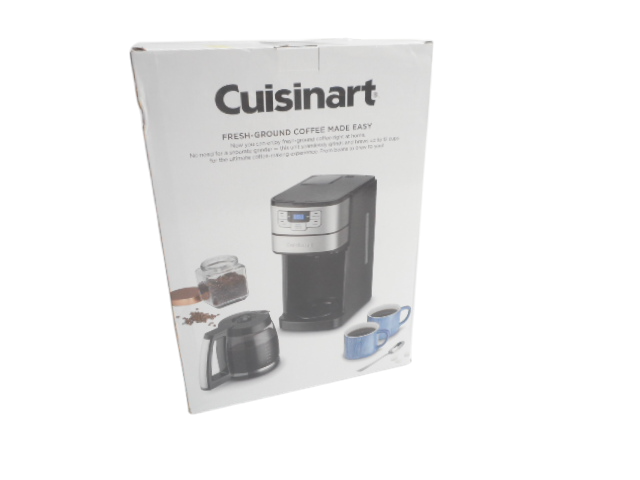 Cuisinart DGB-400 Automatic Grind & Brew Coffeemaker - Black - NEW