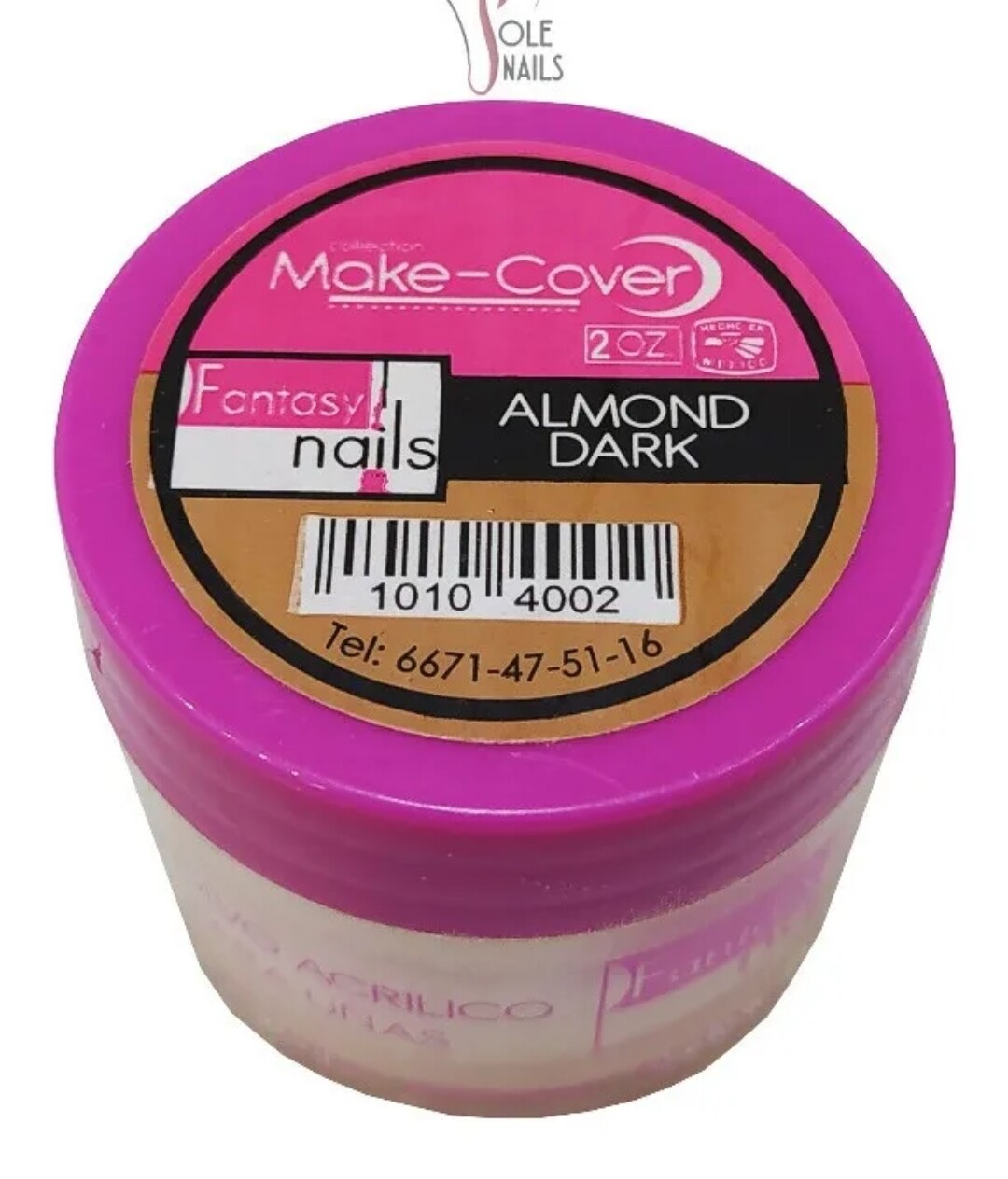 Fantasy Nails Acrilico Acrylic Powder 2 oz. Choose Petal Rose Petal Shine