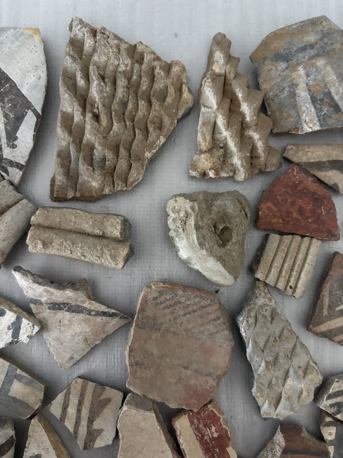 30+ Ancient Anasazi Native American Pottery Shards Arizona L10-C FREE SHIP