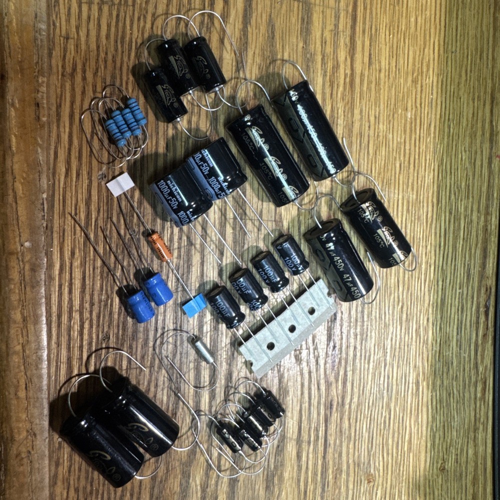 Fender Hot Rod Deville Complete Electrolytic Capacitor Recap Kit