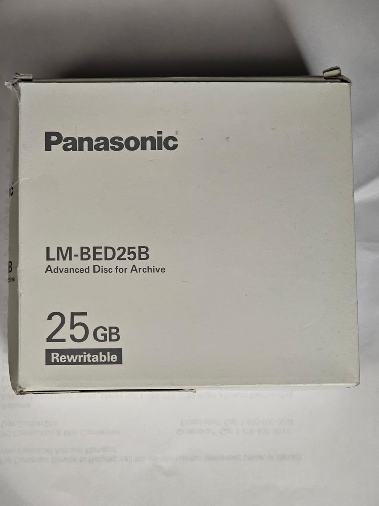 Panasonic Advanced Disc For Archive (ADA) 25GB LM-BED25B