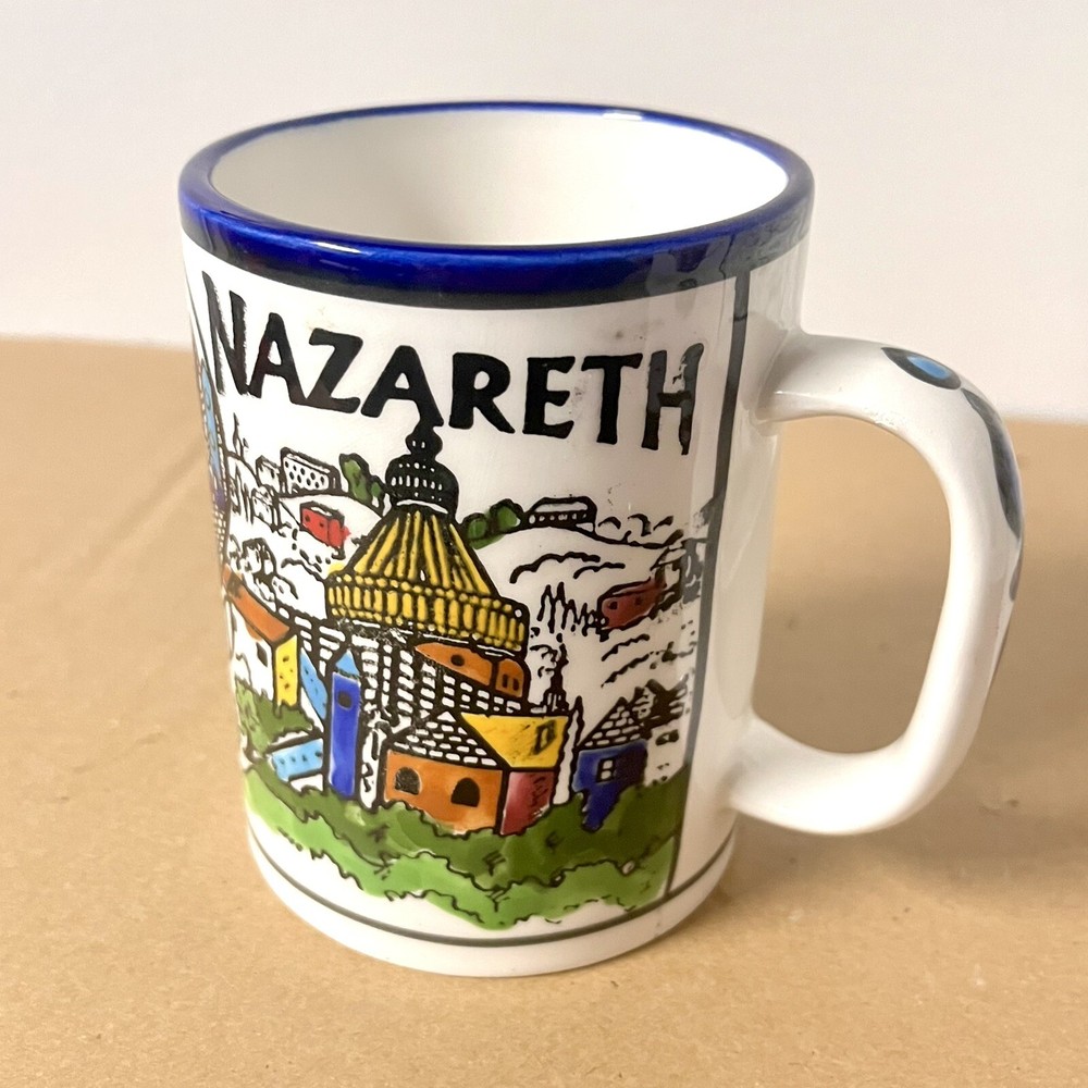 Bethlehem and Nazareth Porcelain Mug