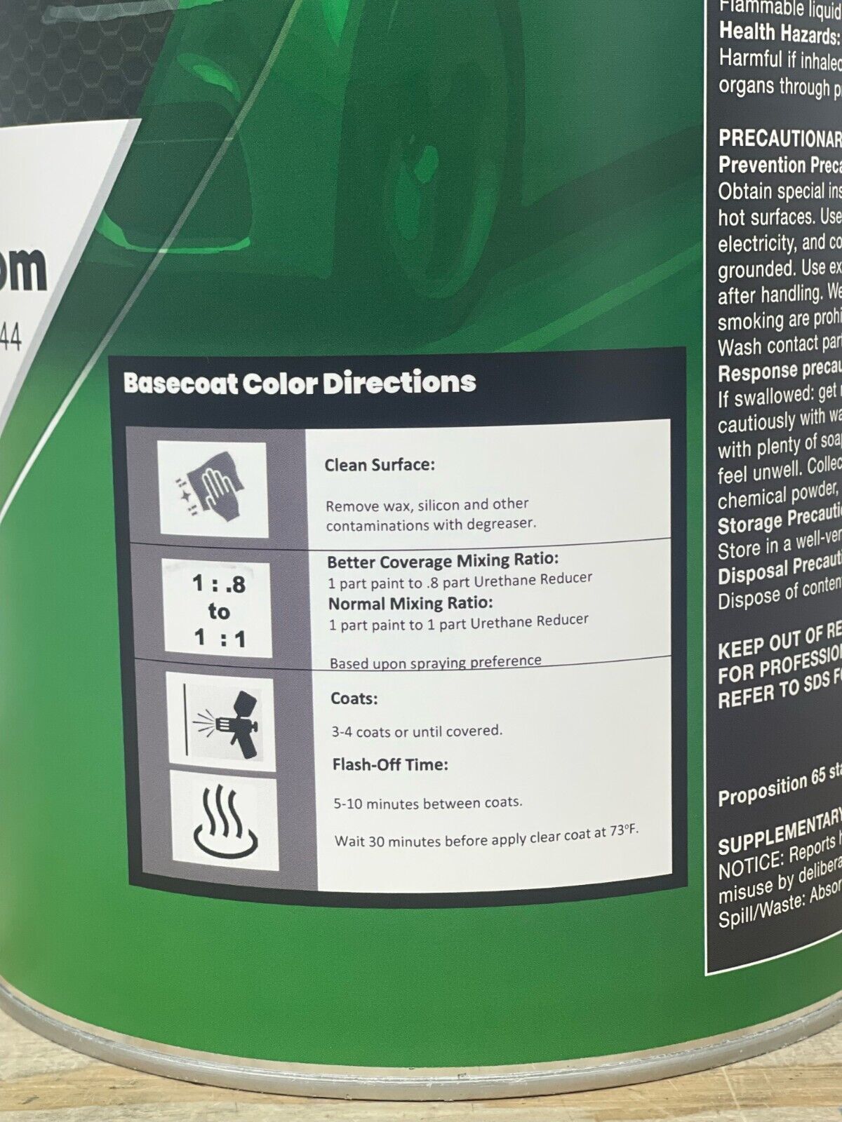 HONDA- NH731P- CRYSTAL BLACK PEARL BASE PAINT (PICK YOUR SIZE PT, QRT OR GAL)