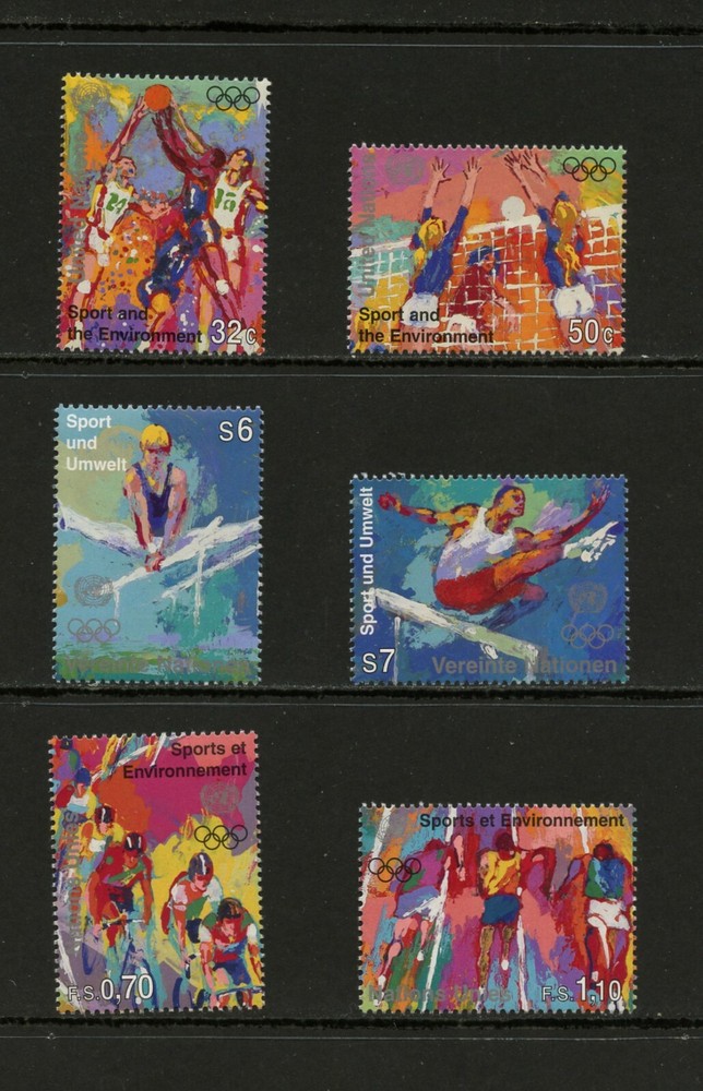 H397  United Nations  1996  Sport & Environment   6v.     MNH