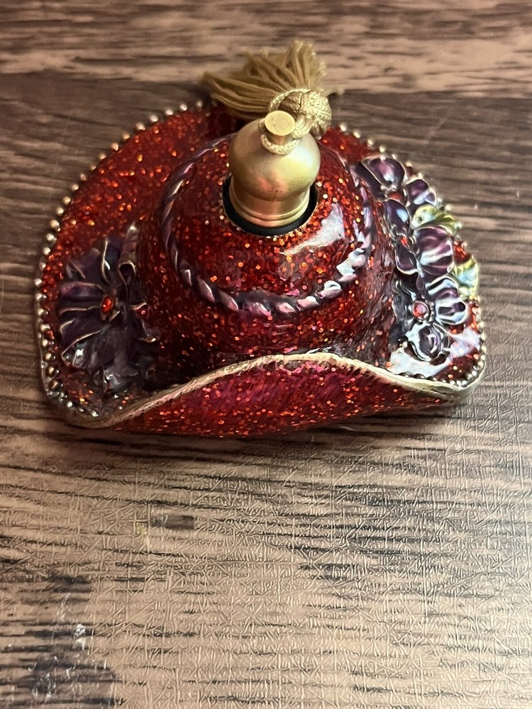 Red Hat Perfume Bottle by Spoontiques