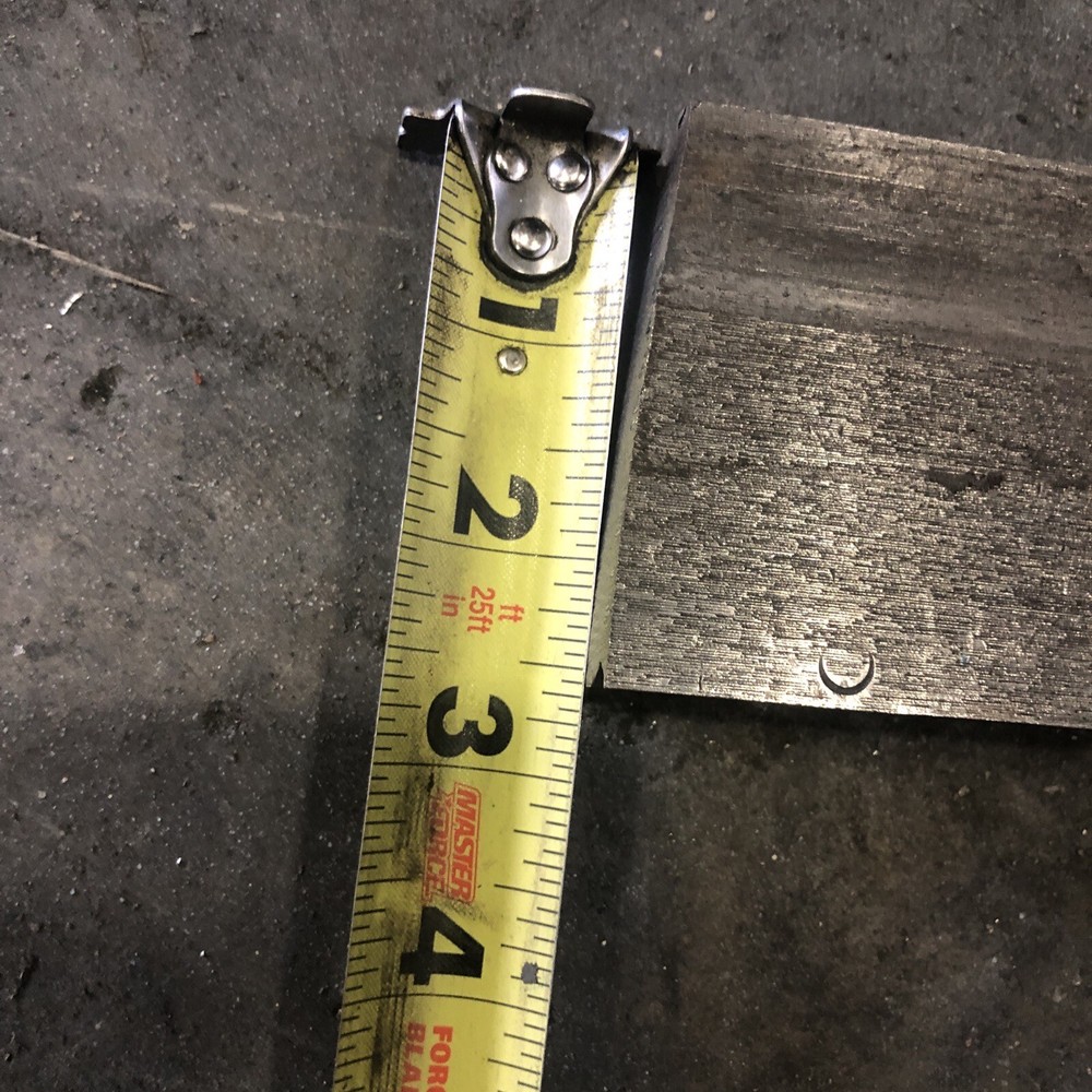 15” Bottom V Die Double Sided Used Press Brake Tooling