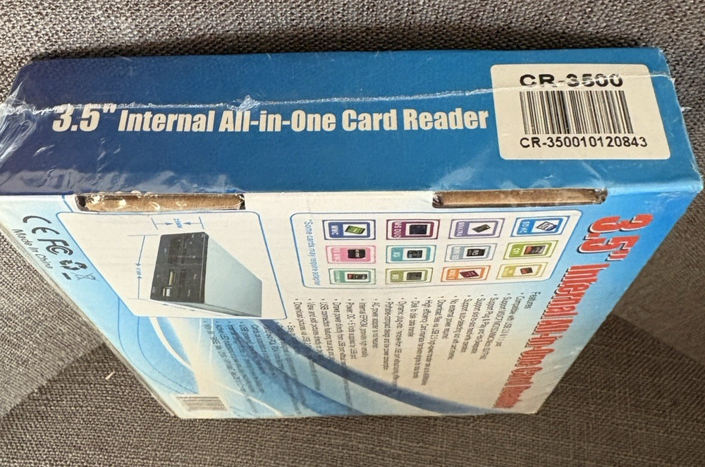 CR-3500 3.5" Internal All-in-One Card Reader
