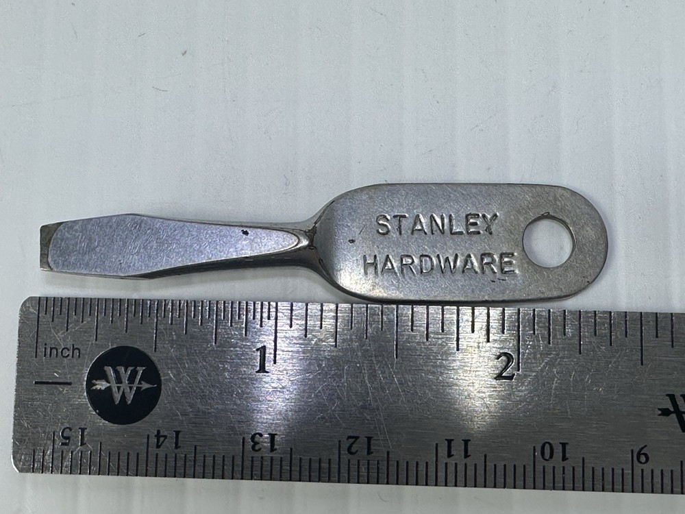 Vintage Stanley Hardware Tools Pocket Flat-Blade Screwdriver Insert