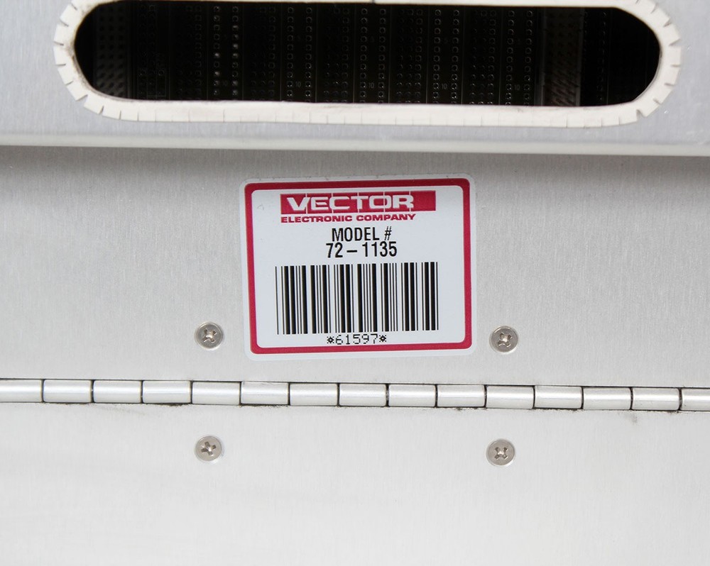 Varian Unity Inova NMR Vector Mainframe Module Chassis w/Backplate, 72-1135
