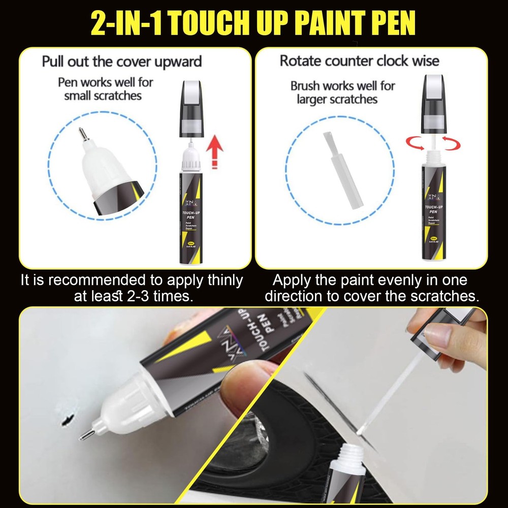 Midnight Amethyst Metallic Touch Up Paint Car Scratch Remover Kit