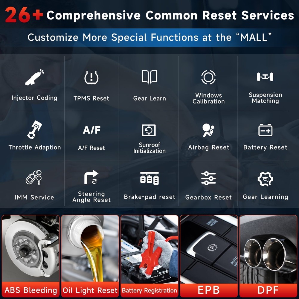 LAUNCH CRP909 All System OBD2 Scanner Car Diagnostic Tool Key Coding TPMS