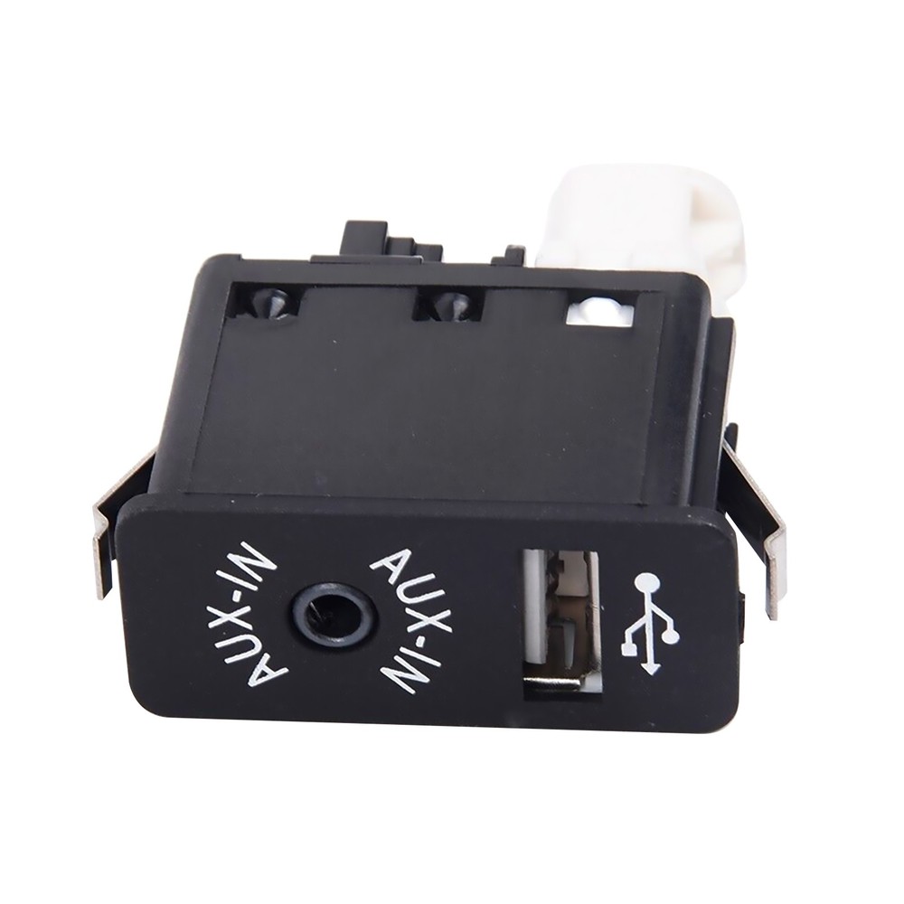 Car USB AUX In Plug Auxiliary Input Socket Adapter For E81 E87 E90 F10 F12 E70 X