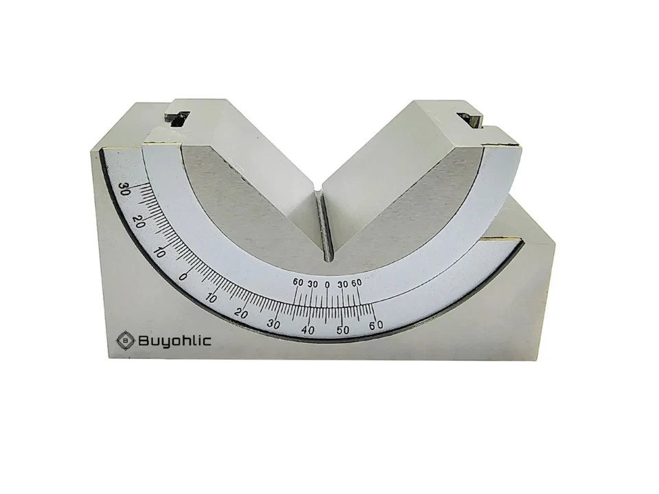 Adjustable Angle Block Multifunctional V Block Milling 0-60°for Milling Machine