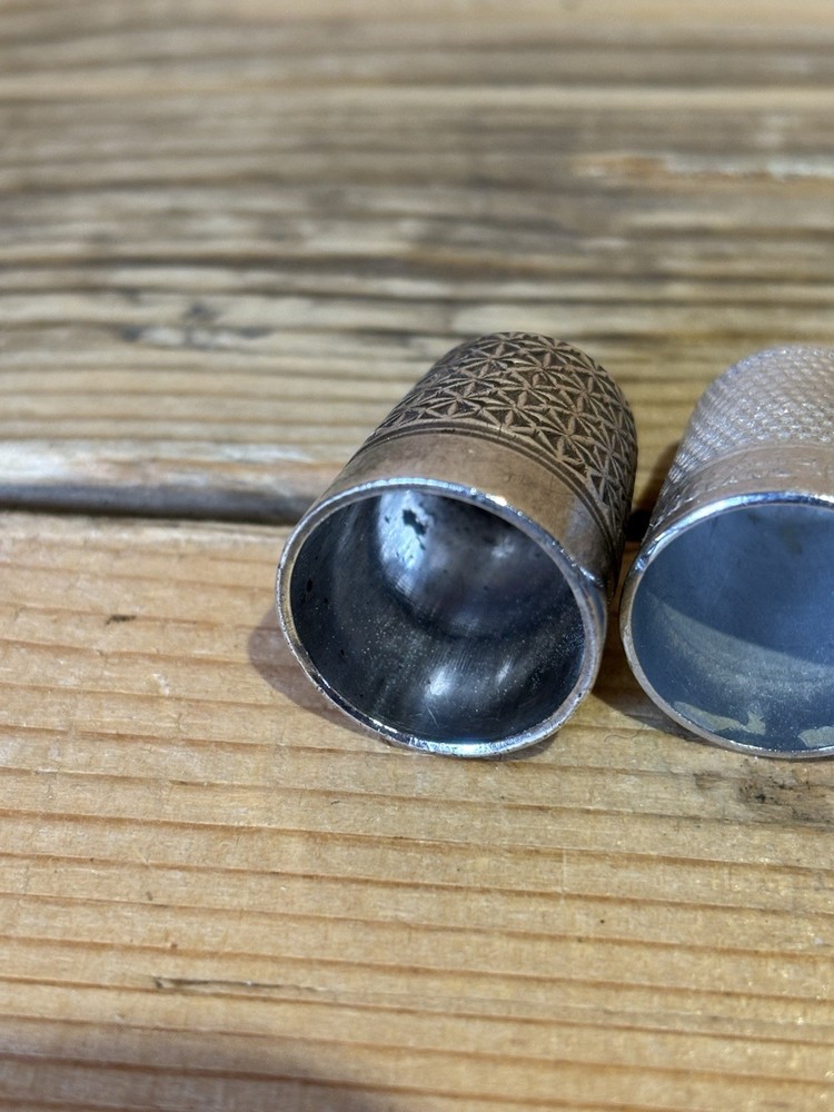 Vintage/ Antique Thimbles X 3