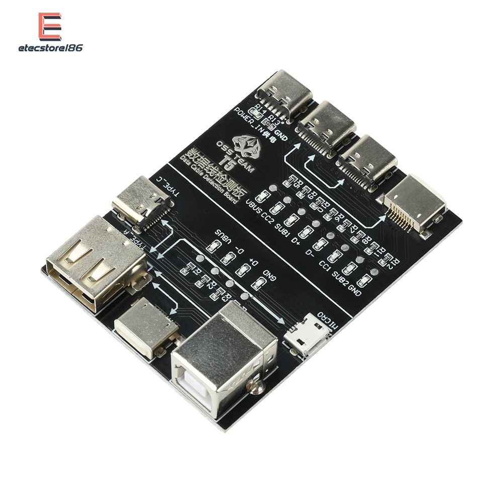T5 Multifunctional Interface Cable Detection Module Data Cable Abnormal Testing