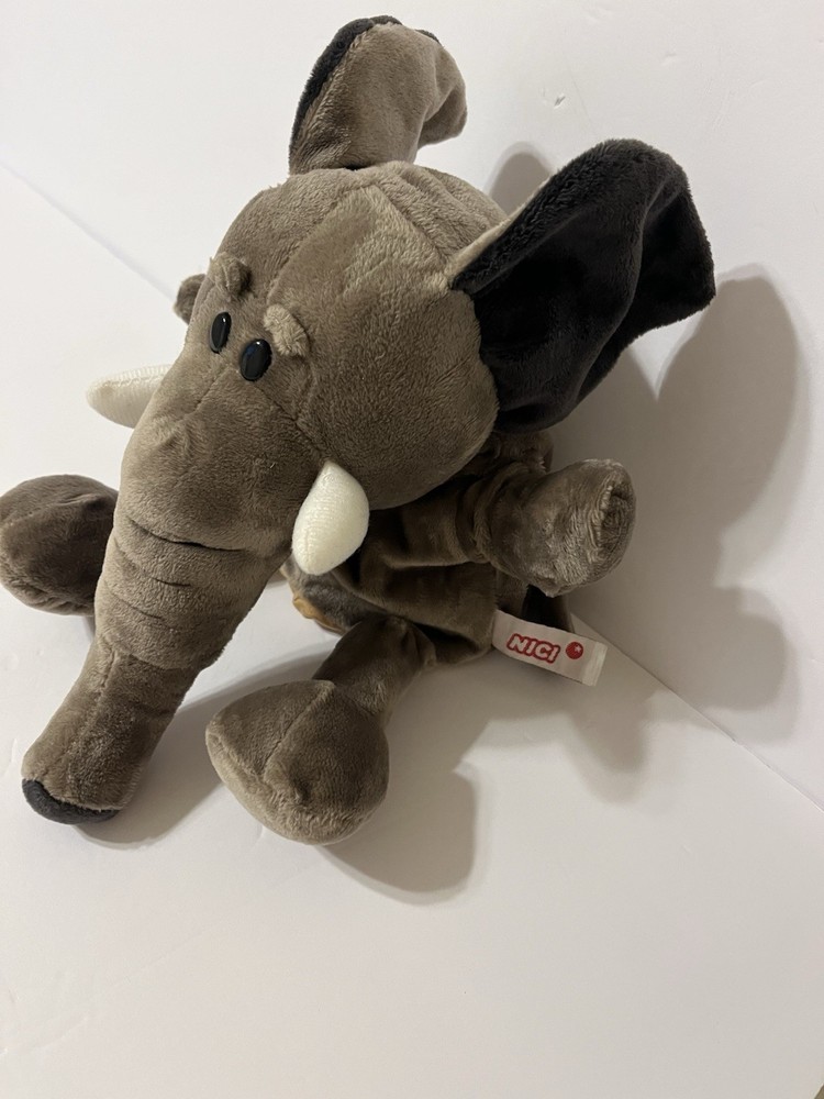 NICI Soft elephant hand puppet Great condition