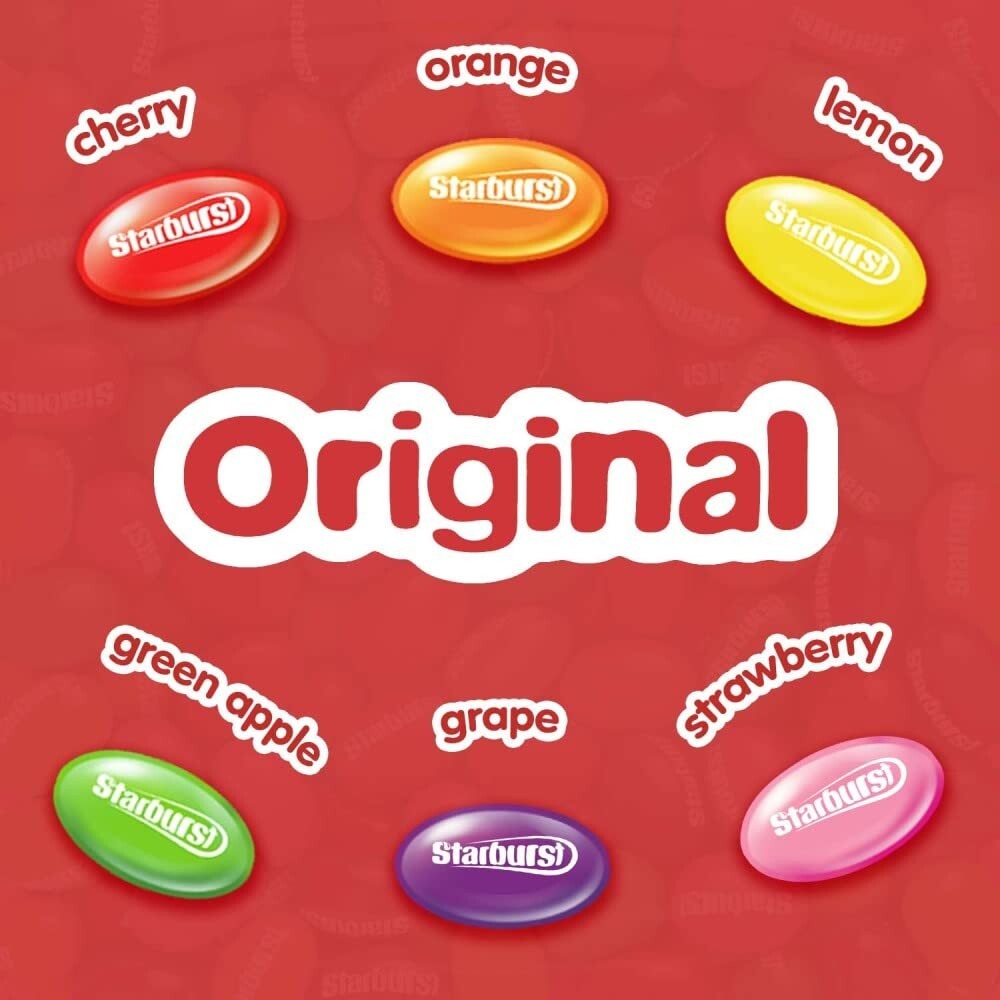 Starburst Assorted Jelly Beans Chewy Bulk Vending Machine Candy