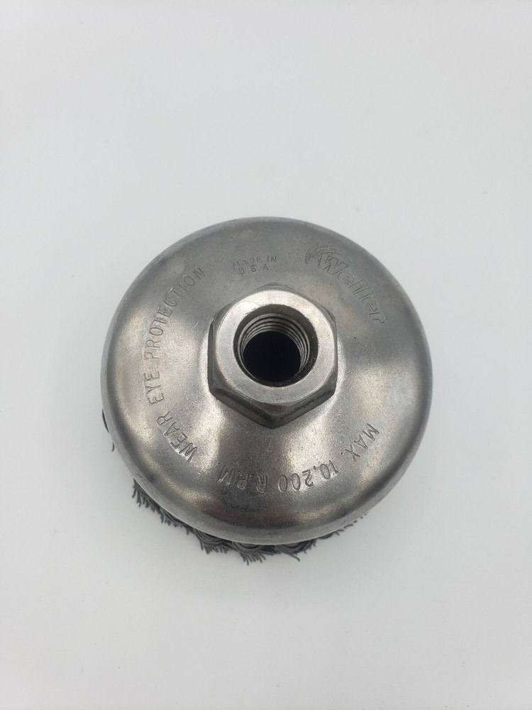 Weiler 13156 Single Row Knot Wire Cup Brush