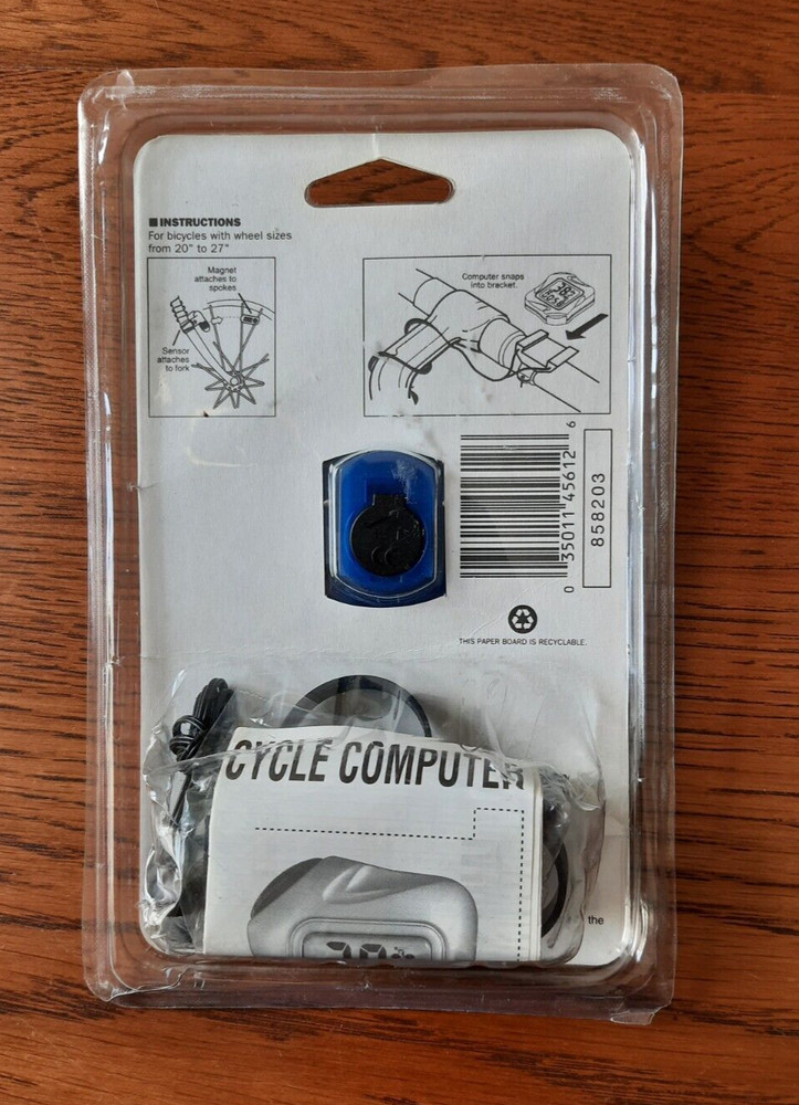 Mongoose Cycle Computer 45612 - New - 8 Function Speedometer