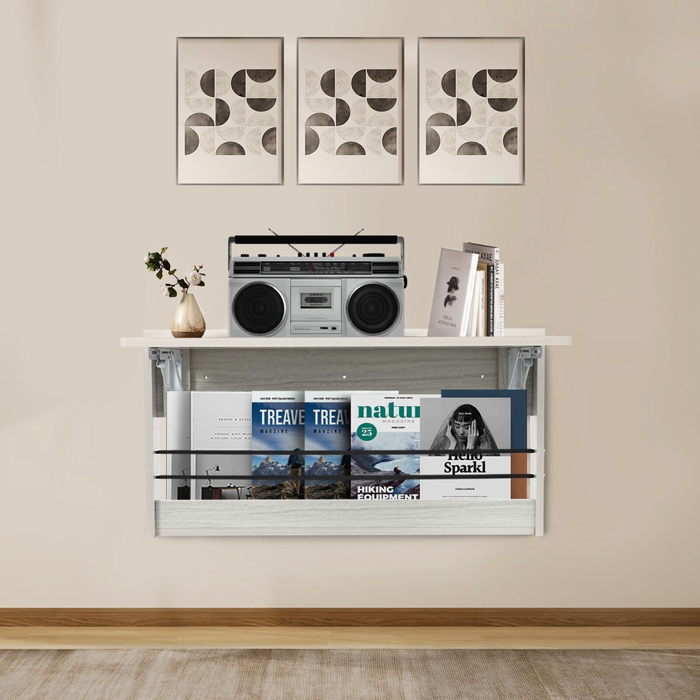 Wall Mounted Folding Table Light Gray Fold Down Table Wall Mounted Home