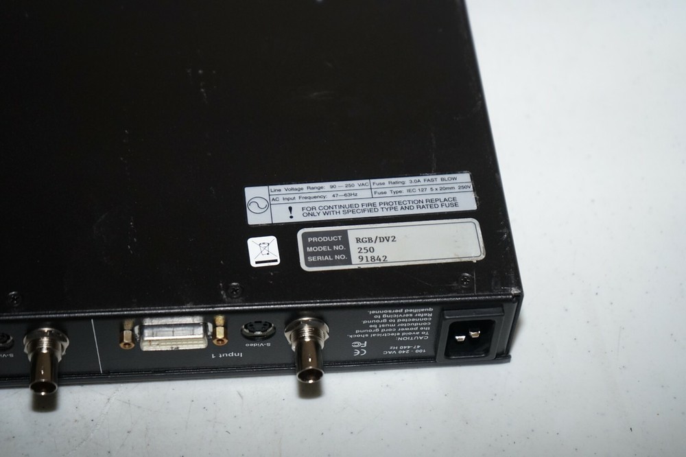 ^ RGB Spectrum Dualview 2 250 RGB/DV2 Two Window Video Display Processor #A152