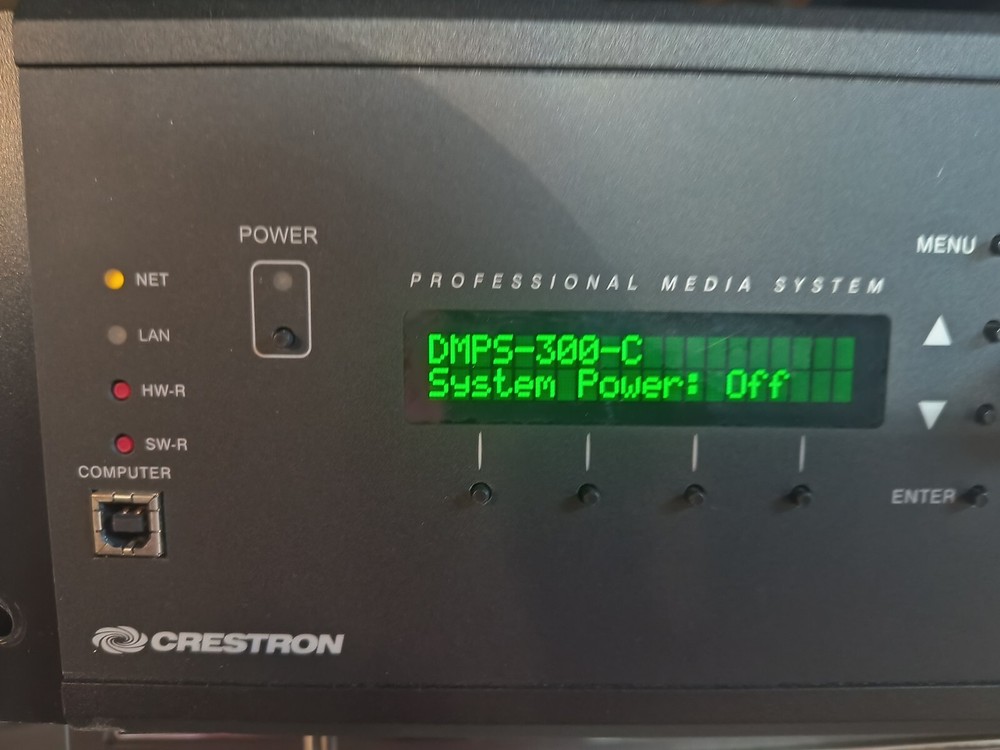 Crestron DMPS-300-C AV 7x4 Matrix Switch. Professional Presentation System Works