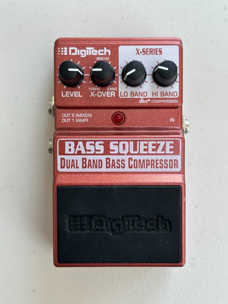 DigiTech BASS SQUEEZE Compressor Pedal