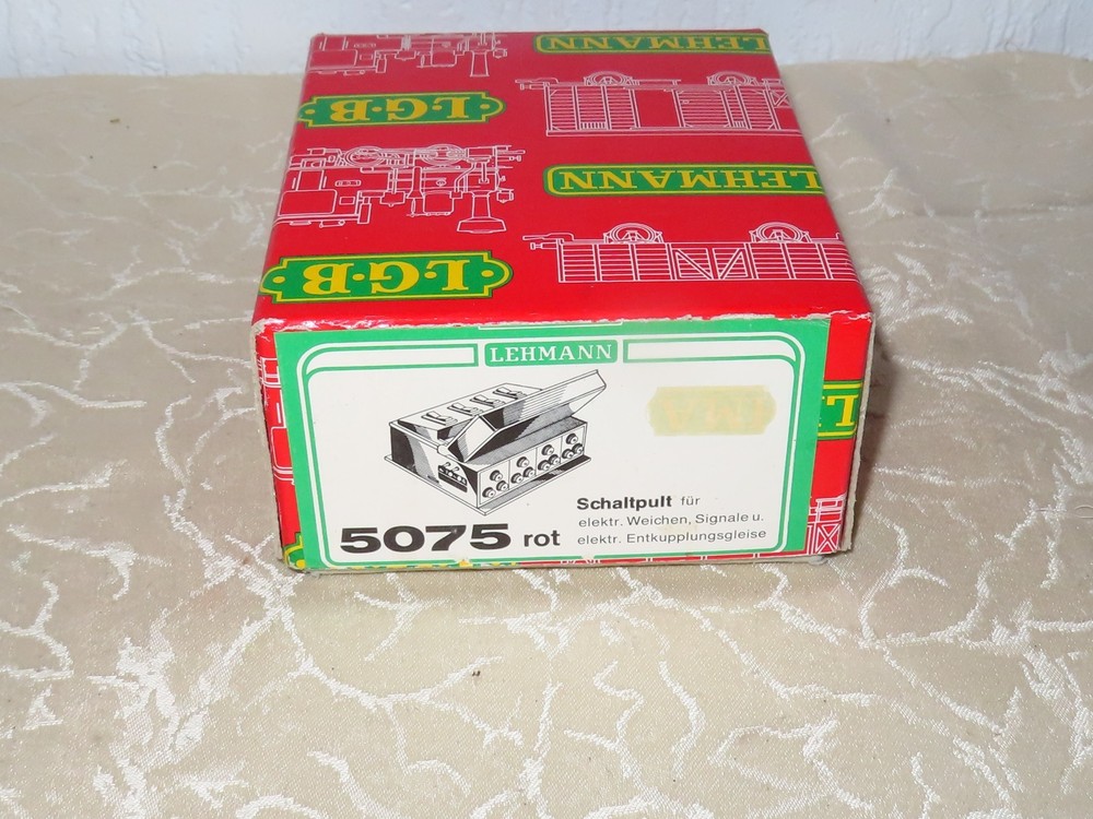 LGB Lehmann 5075 Control Panel G Scale Model Train With Box! N2