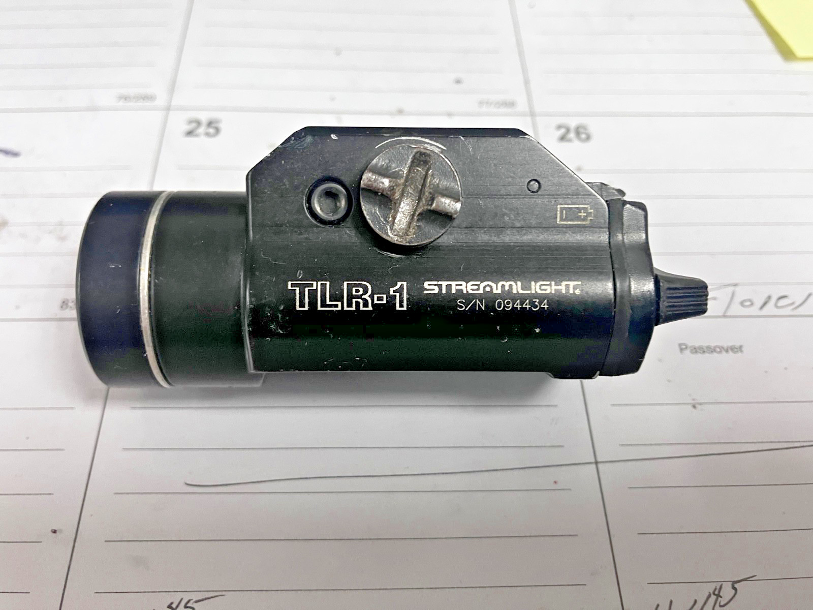 Streamlight TLR-1 Tactical Flashlight. $125 Ea. Police Trade in's