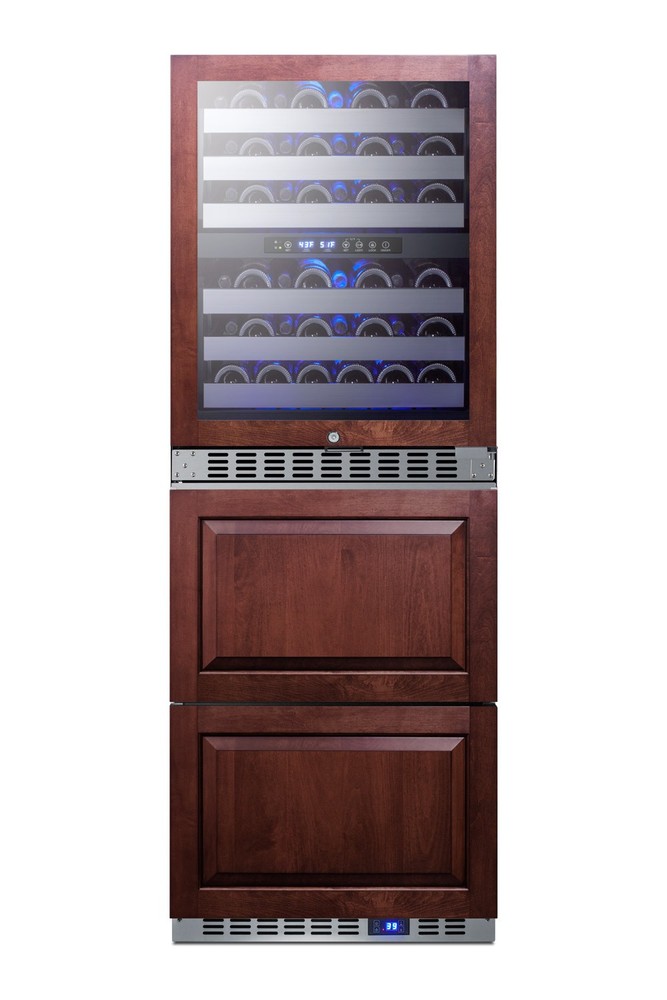 Summit SWCDAR24PNRLHD 24"W 46 Bottle Capacity - Panel Ready