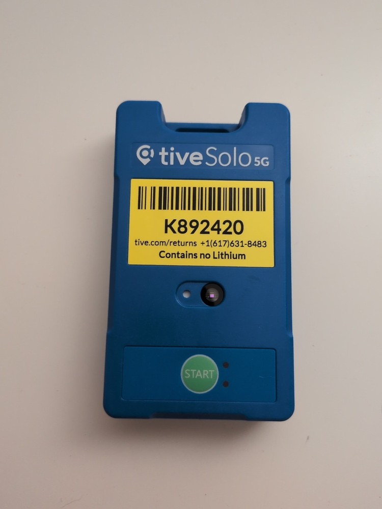 Tive Solo 5g Temperature Data Logger Model # TT-7100 USED