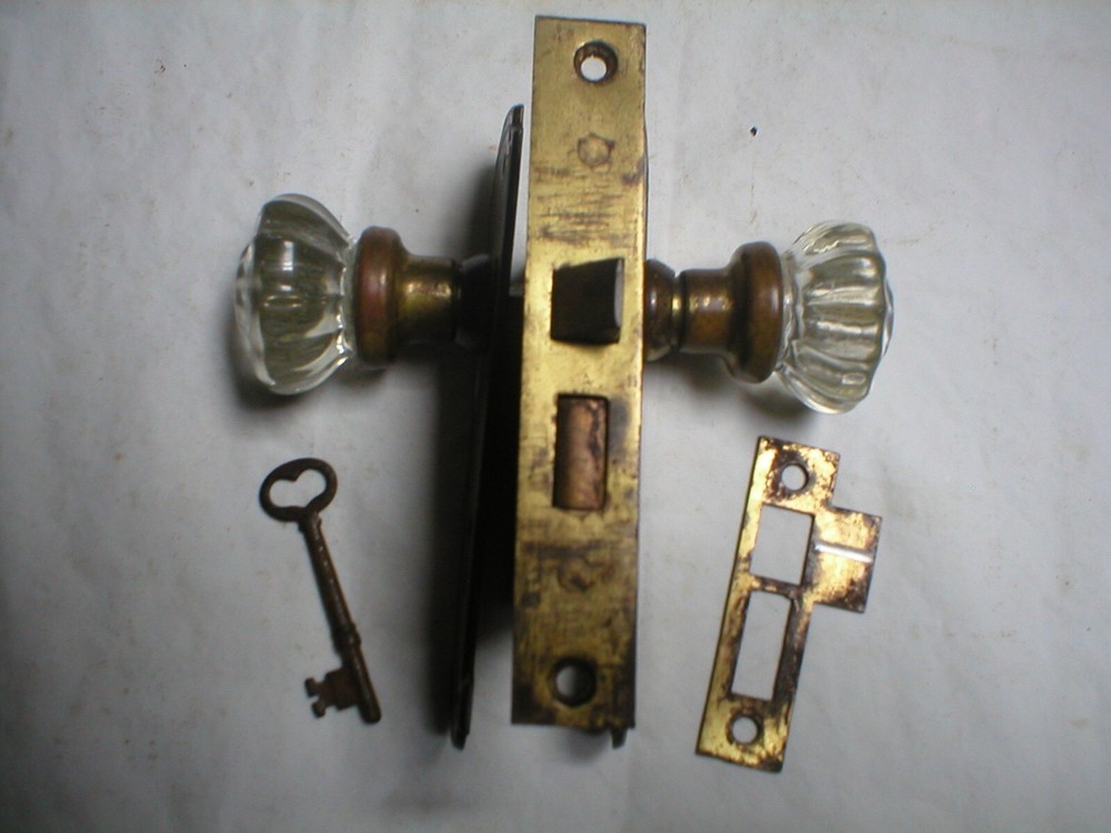 Antique Art Deco Era Door Hardware