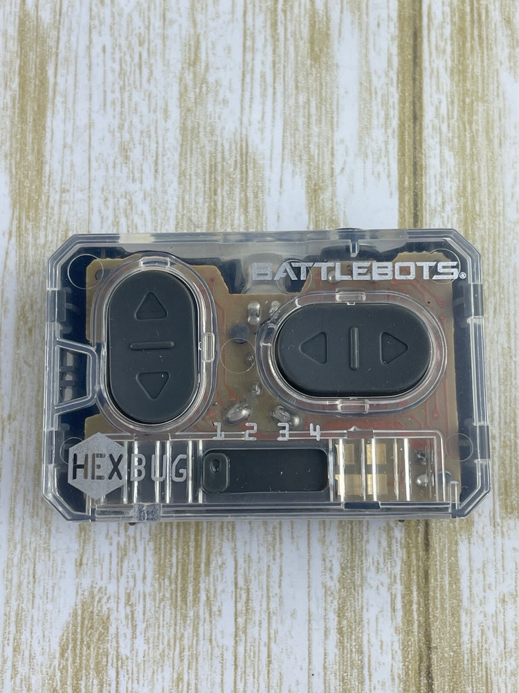 HexBug Battlebots Transparent Gray Handheld Robot Remote Control Only