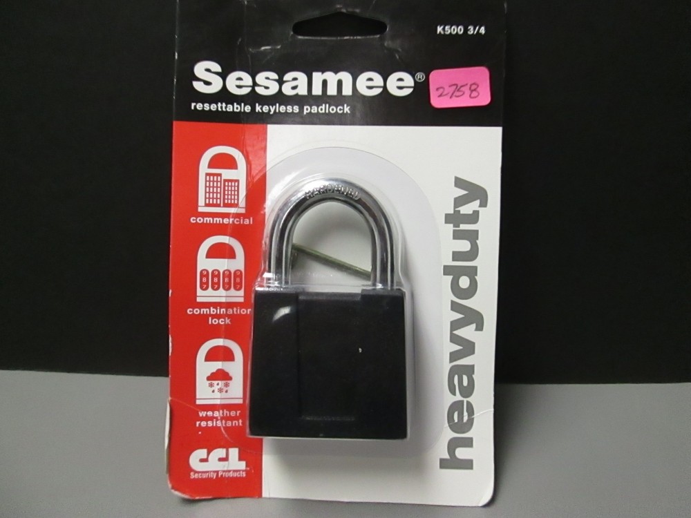 CCL Security Products Sesamee Changable Combination Lock