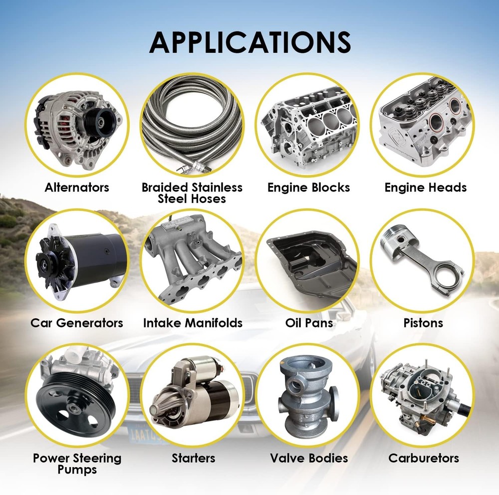 Ultrasonic Cleaner Solution for Engine Parts