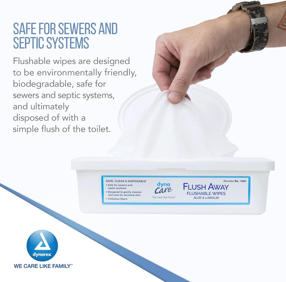 Flush Away Flushable Wipes 1321 60 EA - Buy Pas and Save