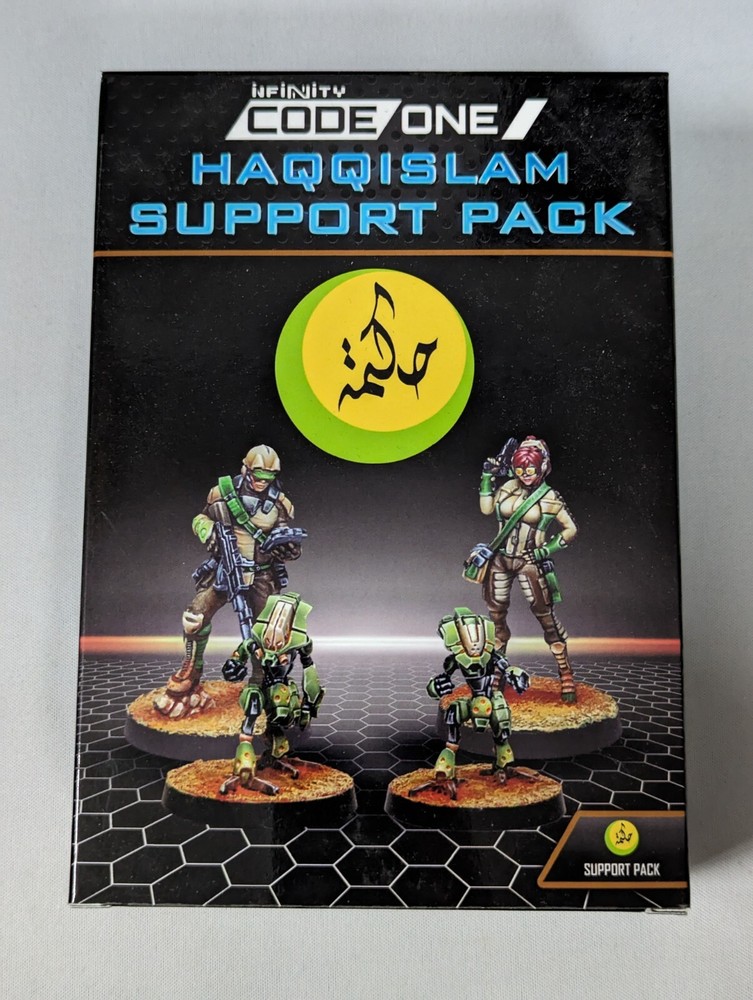 Corvus Belli Infinity CodeOne Haqqislam Support Pack NIB