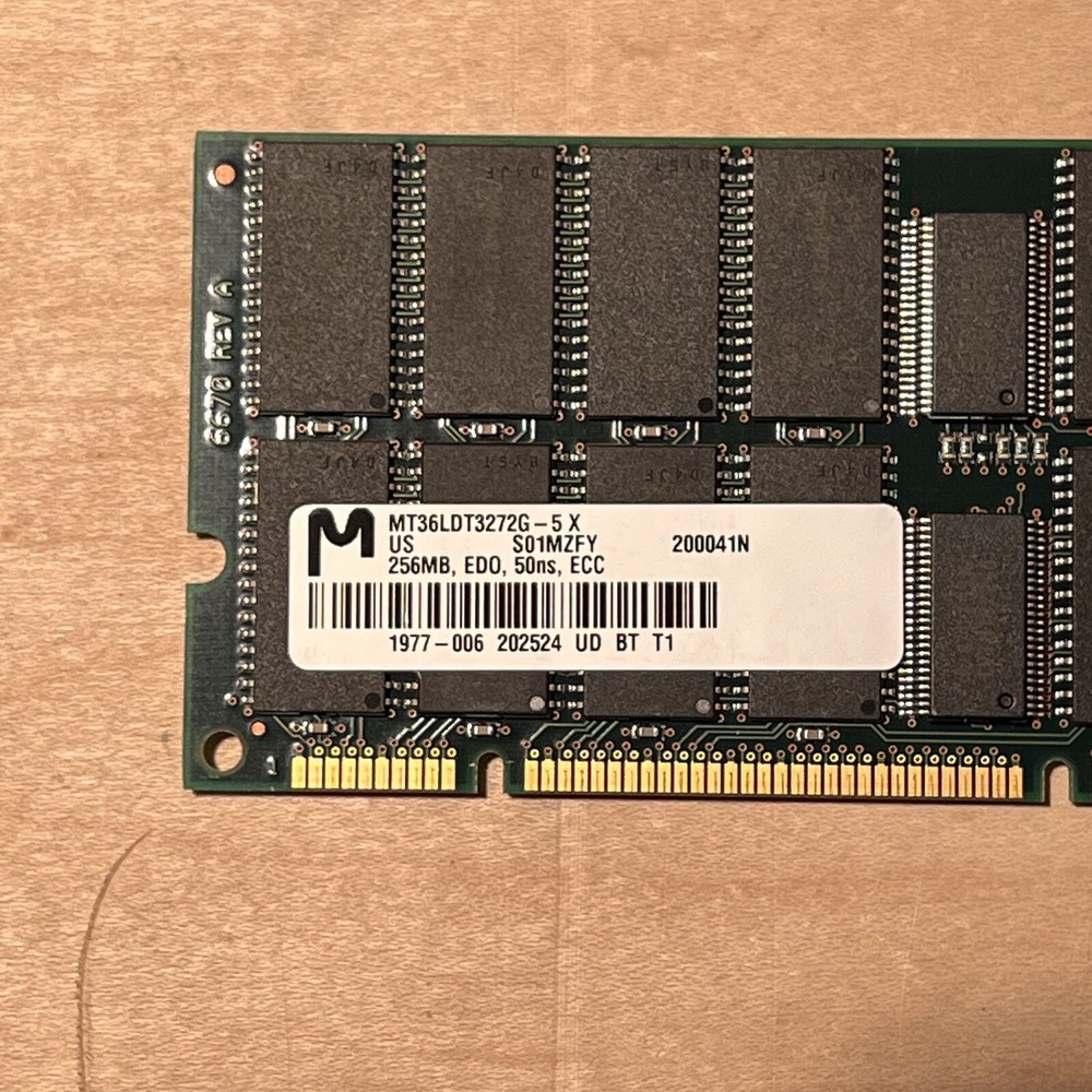 Vintage Intel Sitka Cabrillo SGI Quad Xeon Server Local Bus Memory Riser Card