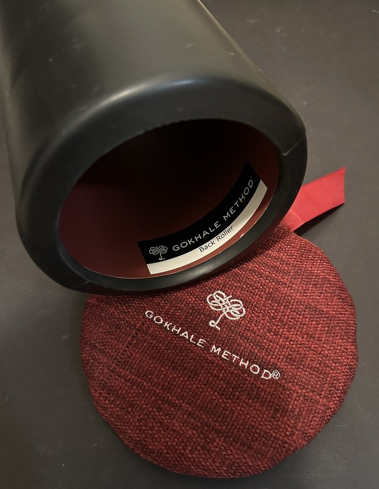 Gokhale Method Back Roller & Head Cushion Combo! Posture Support Back Pain Aid