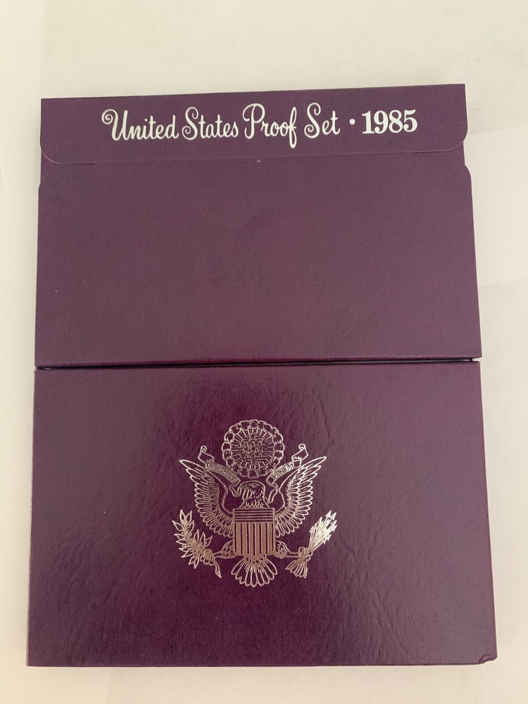 Two 1985 and one 1989 Proof Sets US Mint Original Gov Packaging