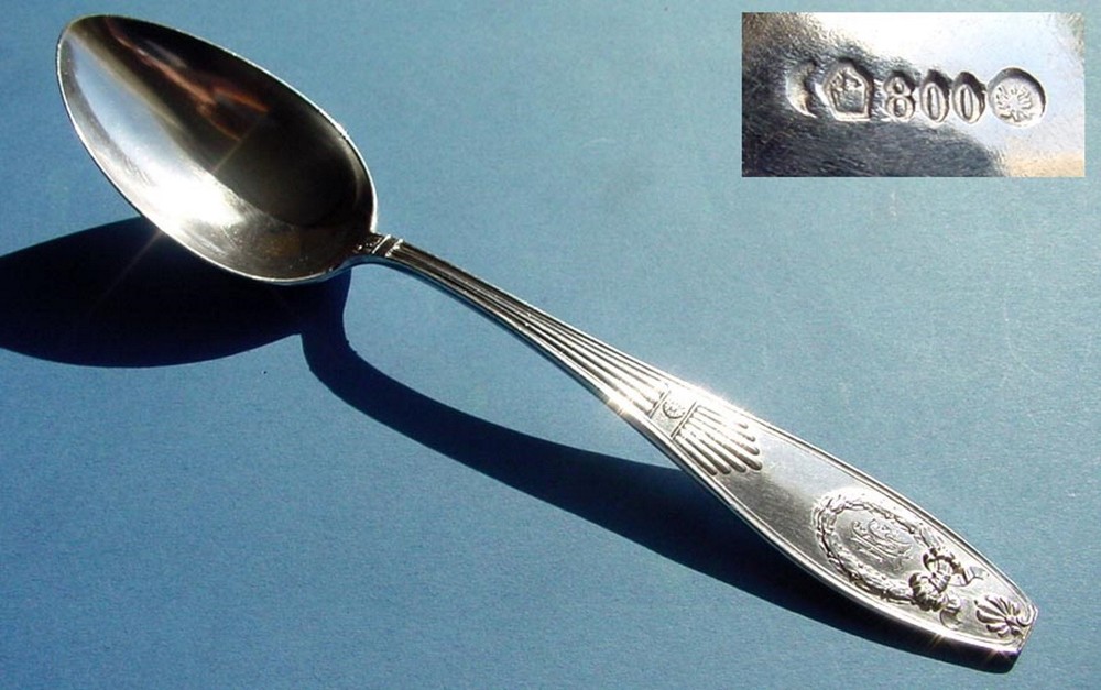 Empire Spoon Bruckmann 800 Silver A161